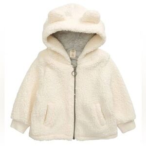 Tucker + Tate White Ears Hoodie 2T